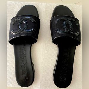 Channel sandals